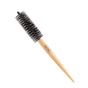 Eurostil Crimping Brush - kartáče na foukání vlasů s nylonovými štětinami 01597 - dřevěná rukojeť, průměr kartáče 32 mm