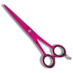 Witte Solingen Rose Line Neon Shock Scissors - profesionální kadeřnické nůžky s mikro-zoubky - neonová kolekce 82055-SP - 5,5" (Shock Pink) - růžové