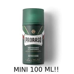 Proraso Shaving Foam Refreshing - Osvěžující pěna na holení MINI - 100 ml