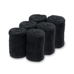 BARBURYS TAKE CARE Cotton Towels for Steamer - černé ručníčky do napařovače, 6ks/bal