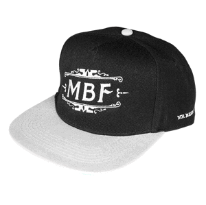 Mr. Bear Family Snapback Cap MBF - kšiltovka Black / Grey - černo - šedá