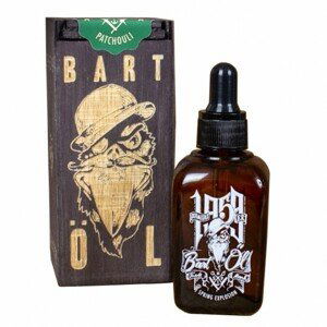 Schmiere - Beard Oil - olej na vousy, 50ml Spring Explosion - Patchouli - zelený