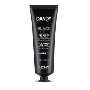 DANDY Black Gel for Beard and Hair - černý gel pro bradu a vlasy, 150 ml