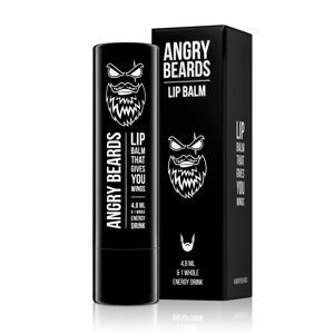 Angry Beards Lip Balm - Energizující balzám na rty, 4 ml