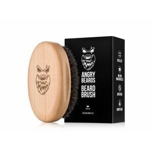 Angry Beards - Gentler - dřevěný kartáč na vousy