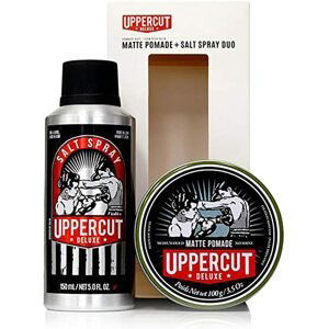 SADA: Uppercut Deluxe Matt Pomade - matná pomáda, 100g a Salt Spray - slaný sprej, 150 ml