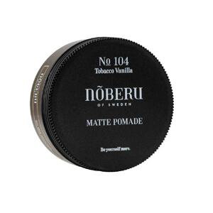 Noberu of Sweden Matte Pomade No 104 Tobacco Vanilla - matná pomáda se silnou fixací, 80 ml