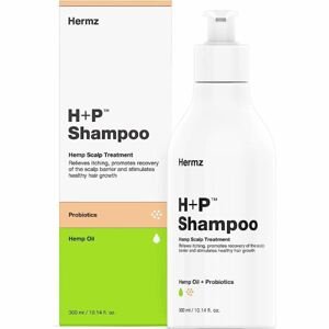 Hermz H+P Shampoo Hemp Scalp Treatment - šampon pro citlivou a problematickou pokožku, 300 ml
