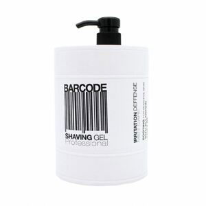 Barcode Men Shaving Gel Soothing With Allantoin - gel na holení pro citlivou pokožku s alantoinem, 1000 ml