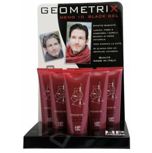 Geometrix MENO 10 Black Gel - gelová maska ​​na vlasy pro muže - doplňuje pigment, 250 ml