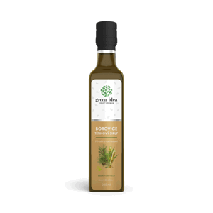 GREEN IDEA Borovicový sirup - třtinový 250 ml