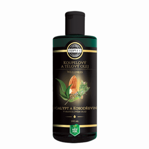 GREEN IDEA Eucalypt a kosodřevina v mandlovém oleji 200 ml