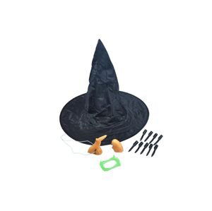 MFP 1042398 Set čarodějnický klobouk + doplňky