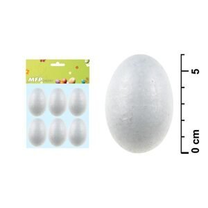 MFP 2221333 Vajíčko 6cm/6ks polystyren