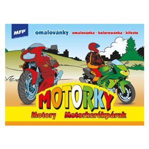 MFP 5300268 Omalovánky Motorky