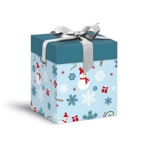 MFP 5370602 Krabička dárková vánoční 12x12x15cm