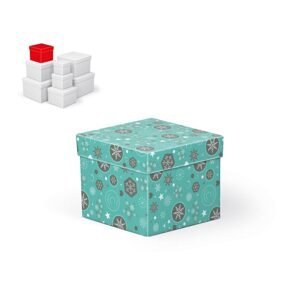 MFP 5370703 Krabice dárková vánoční C-V002-C 12x12x10cm