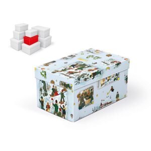 MFP 5370764 Krabice dárková vánoční B-V005-CL 20x12x10cm