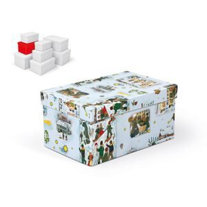 MFP 5370765 Krabice dárková vánoční B-V005-DL 22x14x11cm