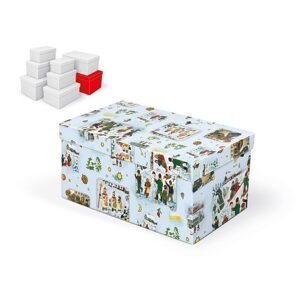 MFP 5370769 Krabice dárková vánoční B-V005-HL 30x19x15cm