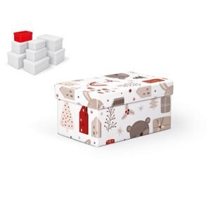 MFP 5370924 Krabice dárková vánoční B-V007-B 18x11x9cm