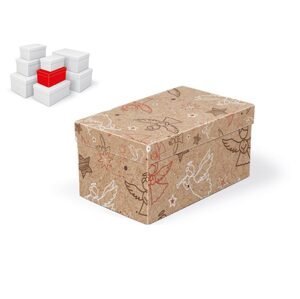 MFP 5371032 Krabice dárková vánoční B-V008-C 20x12x10cm