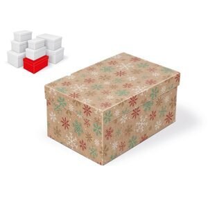 MFP 5371034 Krabice dárková vánoční B-V008-E 24x16x12cm