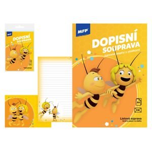 MFP 5550327 Dopisní papír barevný LUX 5+10 Včelka Mája