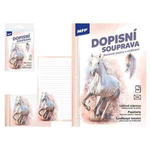 MFP 5550350 Dopisní papír barevný LUX 5+10 (Kůň)