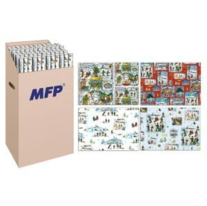 MFP 5811132 Balící papír vánoční role klasik LADA 2x100x70