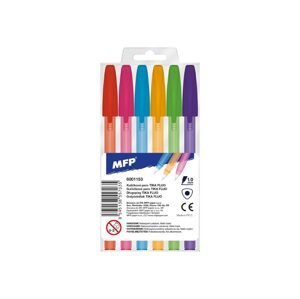 MFP 6001153 Kuličkové pero Tika 107 fluo - set 6 barev