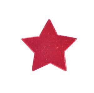 MFP 8886422 Dekorace hvězda 24ks červená 2,5cm lepící