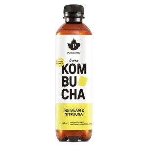 Puhdistamo  Kombucha BIO 400ml (zázvor a citrón)