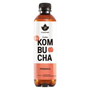 Puhdistamo Kombucha BIO 400ml (broskev)