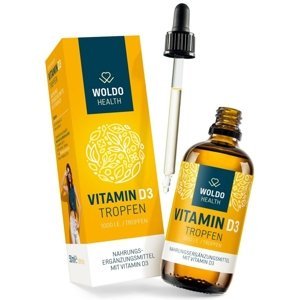 Woldohealth Vitamin D3 Kapky ( 1000 I.U. ) 50 ML