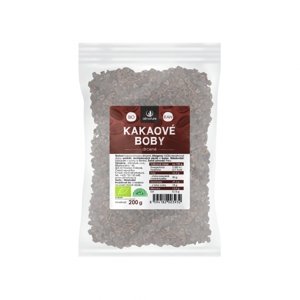 Allnature drcené kakaové boby BIO RAW 200 g