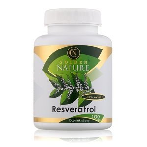 Golden Nature Resveratrol 98% 100 cps.