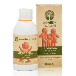 EkoLife nature Liposomal CureIt Curcumin 250ml (Lipozomální CureIt Kurkumin)
