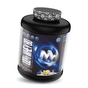 100% MaxxWin WHEY Protein 80 2200g - Capuccino