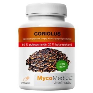MycoMedica Coriolus 50 % polysacharidů 90 cps.