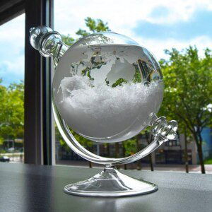 Barometr Storm Glass - glóbus