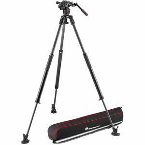 MANFROTTO Nitrotech 608 + 635 Fast Single Leg Carb