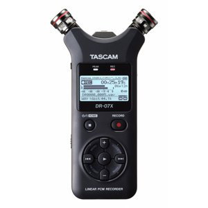 TASCAM DR-07X kompaktní ruční rekordér, 2 mikrofony (A/B,X/Y)