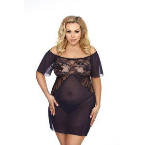 Krásná košilka Gorgeous+ Venea - Anais Barva: tmavě modrá, Velikost: 3XL/4XL