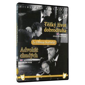 Těžký život dobrodruha + Advokátka chudých (DVD)