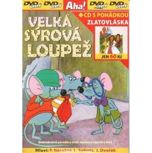 Velká sýrová loupež (DVD) (papírový obal)