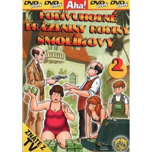 Podivuhodné prázdniny rodiny Smolíkovy 2 (DVD) (papírový obal)