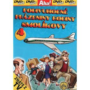 Podivuhodné prázdniny rodiny Smolíkovy 4 (DVD) (papírový obal)