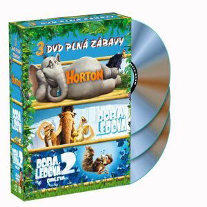 Horton + Doba ledová + Doba ledová 2 - 3xDVD