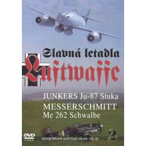 Slavná letadla Luftwaffe (2. díl) (DVD) (papírový obal)